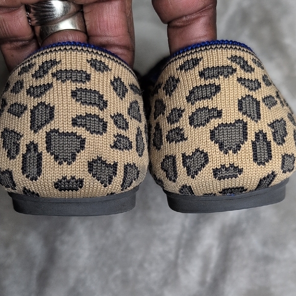 Rothy Brown and Black Leopard Print Flats size 9 - Picture 10 of 10